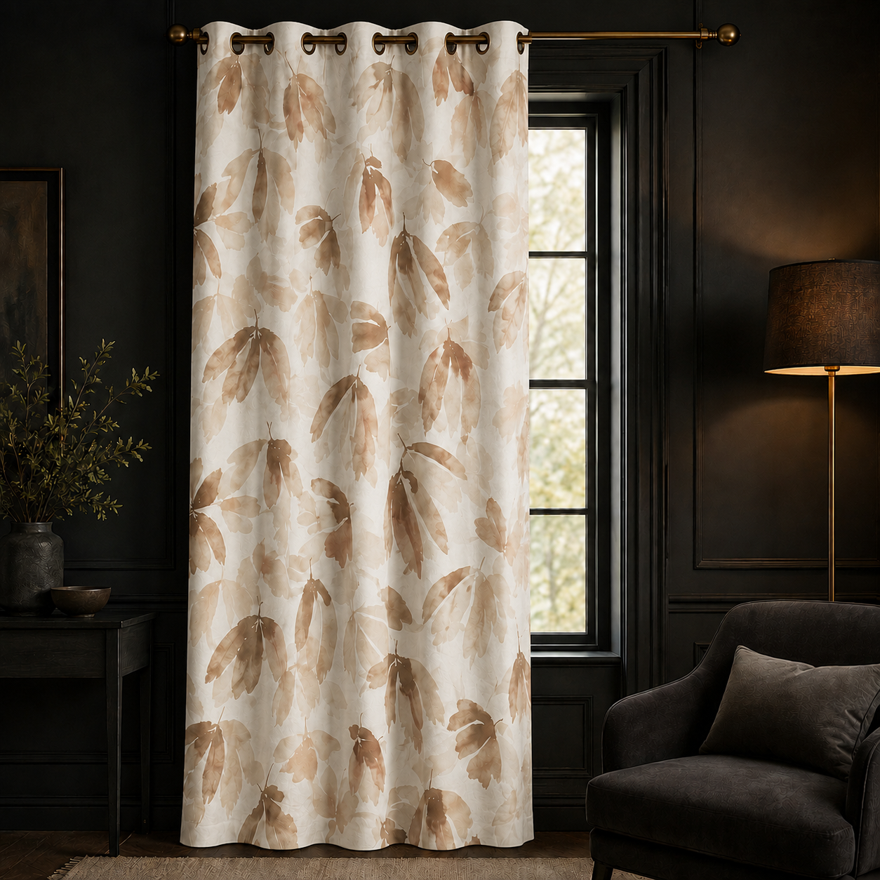 Tenda con Occhielli 140×280 cm - floreale | IBC