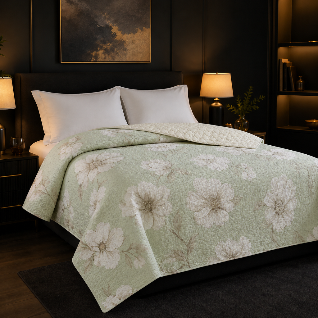 Copriletto Trapuntato Matrimoniale Double Face 250×260 cm | IRGE
