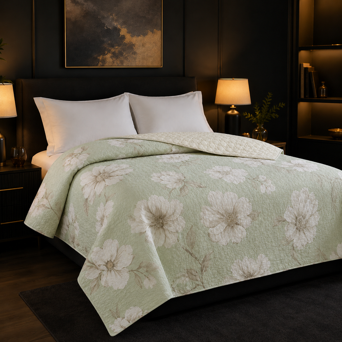 Copriletto Trapuntato Matrimoniale Double Face 250×260 cm | IRGE