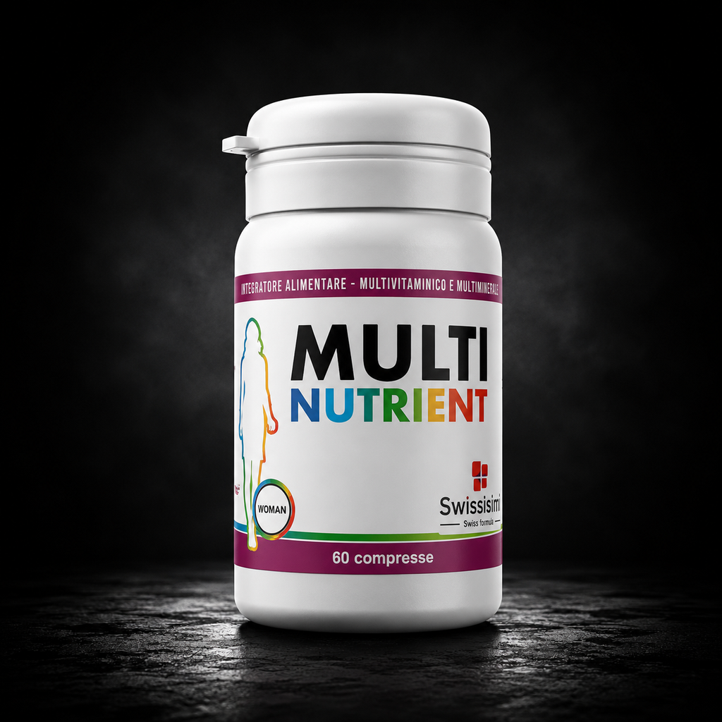 Multinutrient Woman – Multivitamínico completo para mujer hasta 50 años |Swissisimi