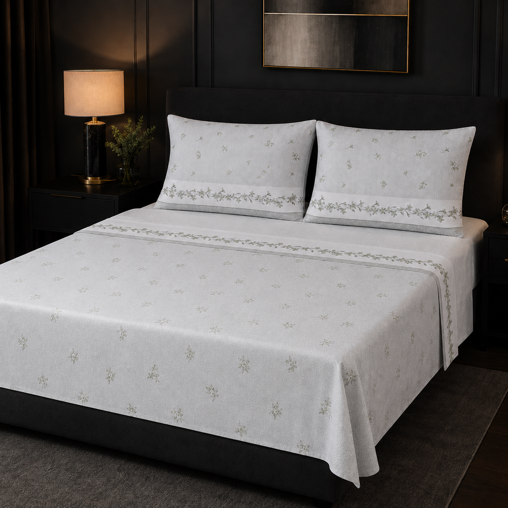 Completo Letto Matrimoniale - Floreale | Ambrosiana