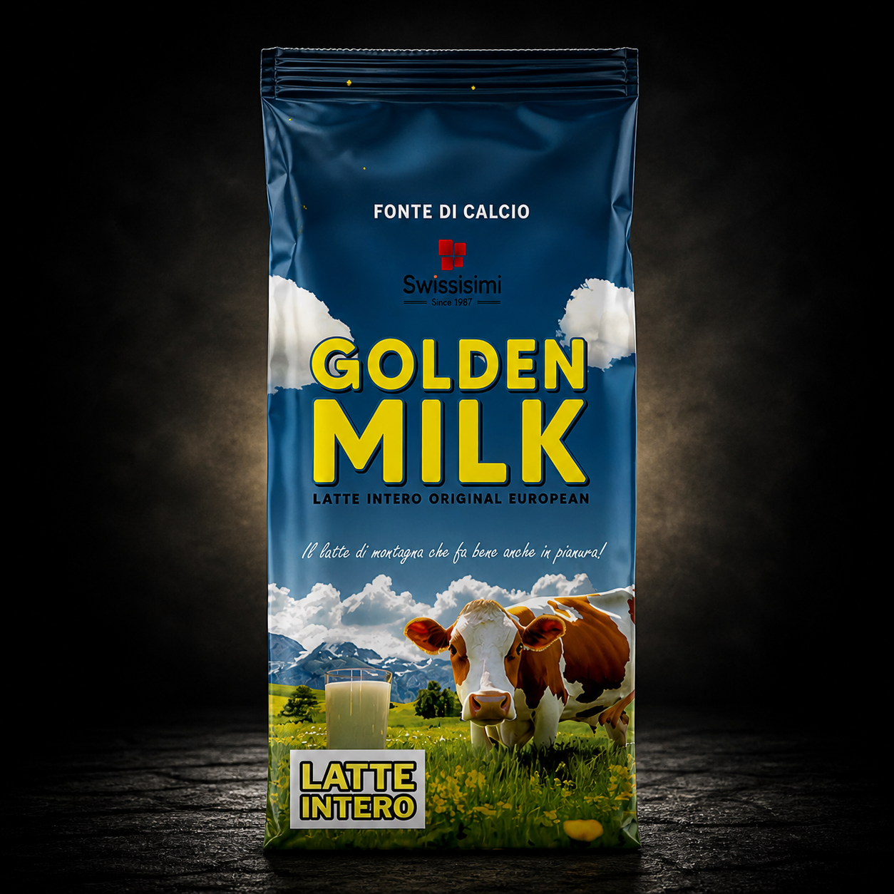 Golden Milk Latte Intero – Latte intero in polvere |Swissisimi
