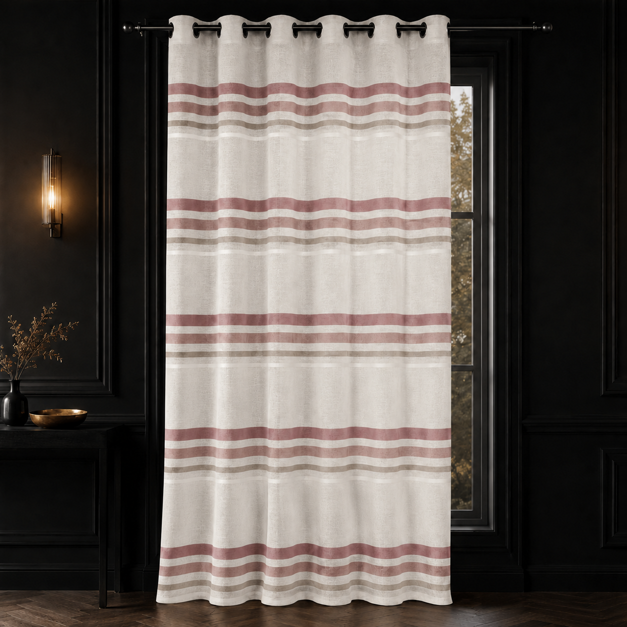 Tenda con Occhielli a Righe 140×280 cm | IBC