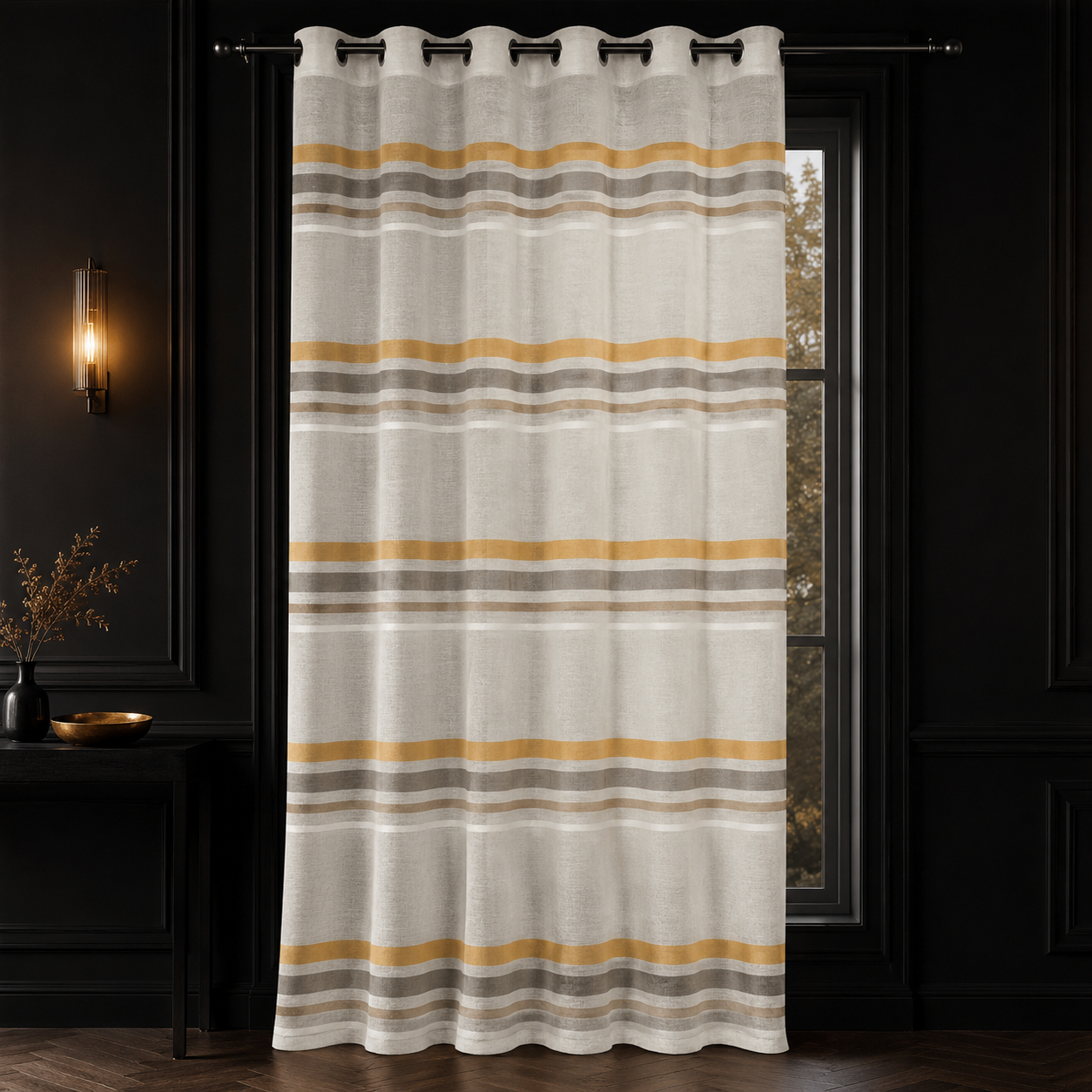Tenda con Occhielli a Righe 140×280 cm | IBC